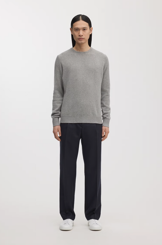 Cashmere Sweater in Light Gray