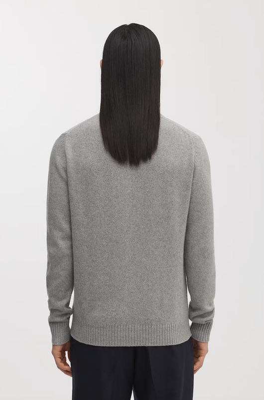 Cashmere Sweater in Light Gray