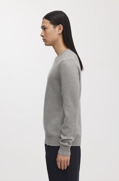 Cashmere Sweater in Light Gray