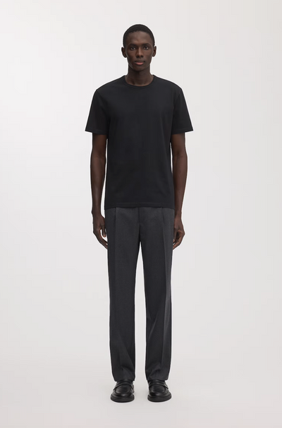 Cotton T-Shirt in Black